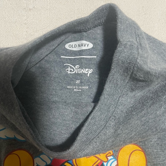Old navy Mickey and friends long sleeve shirt - Picture 2 of 2